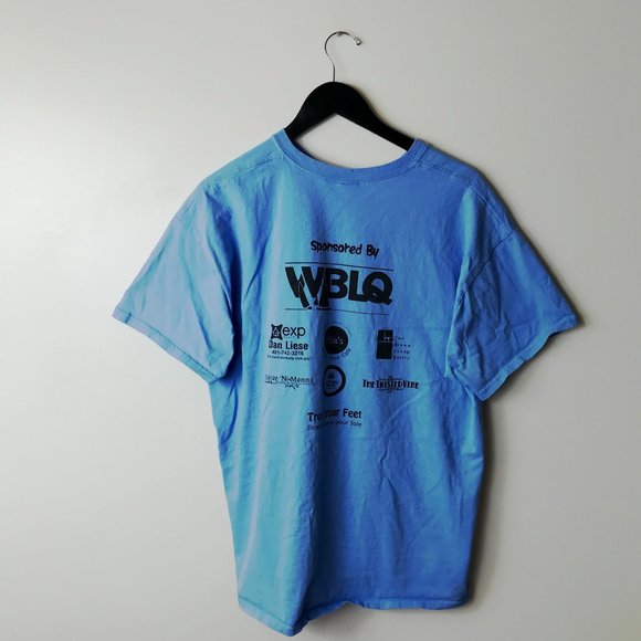 Duck Stops Here Westerly Pawcatuck T Shirt Adult Blue XL Extra Large Graphic Tee - Picture 11 of 14
